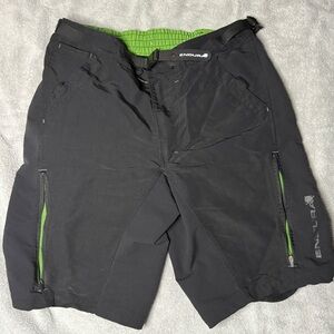 Endura Mountain Bike Shorts Mens‎ Large Black Cycling